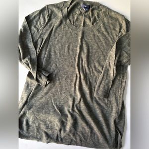 GAP olive green 3/4 sleeve sweater